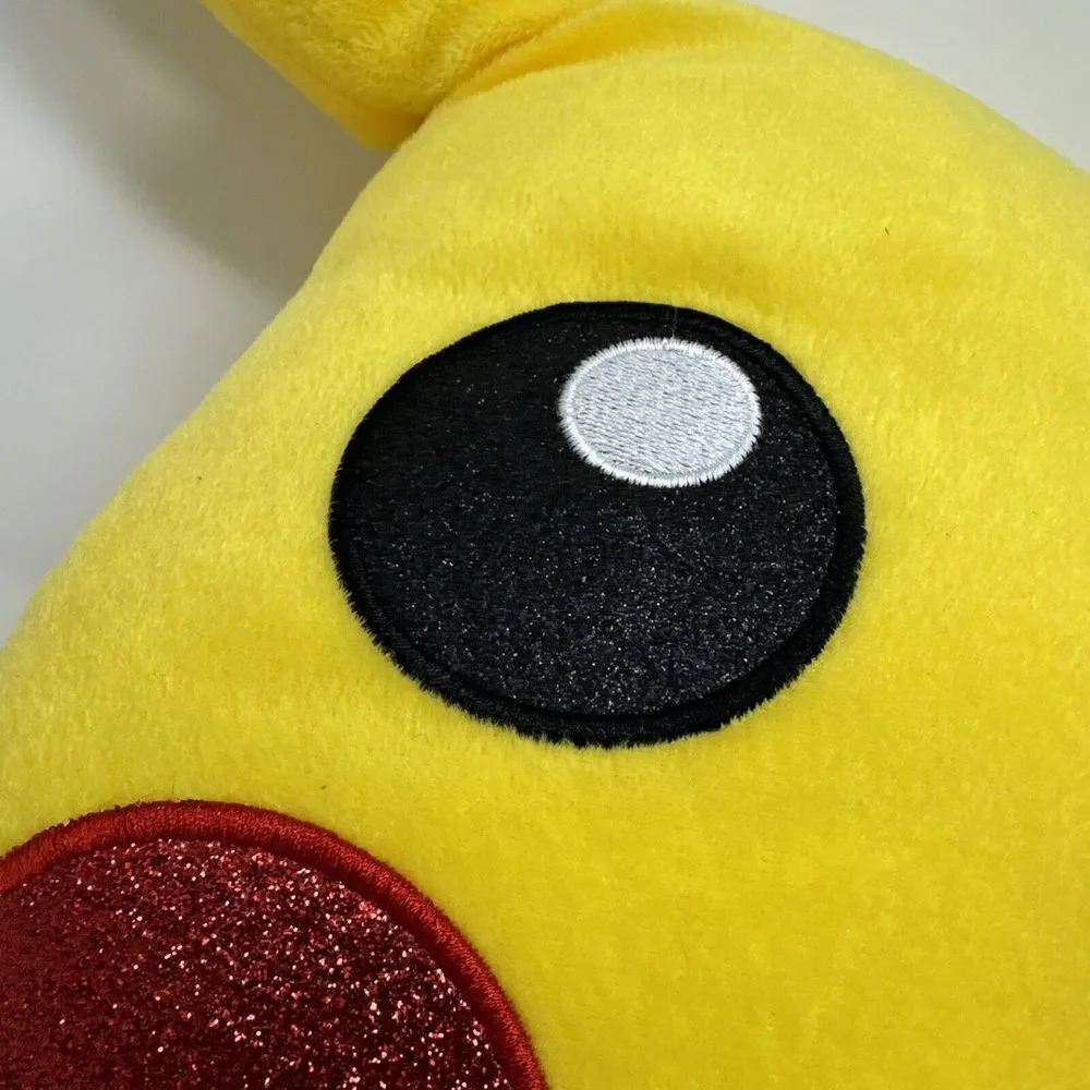 Pokemon Pikachu Plush Pillow Head Doll Plush Animal Toy Factory Glitter Cheeks‎
